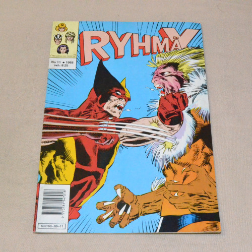 Ryhmä-X 11 - 1988